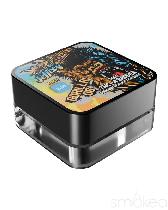 Trap'd Out Jeffery Pure THCA Badder - Gorilla OG