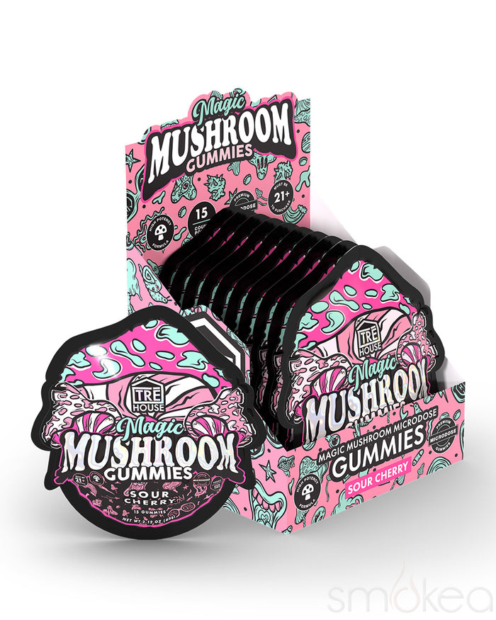 TRĒ House Magic Mushroom Gummies - Sour Cherry (15-Pack)