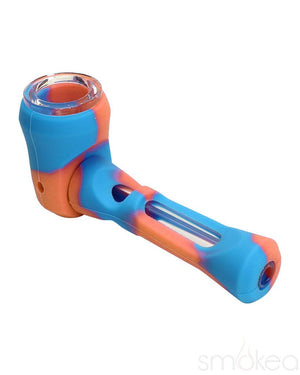 SMOKEA Silicone/Glass 2-in-1 Pipe & Chillum