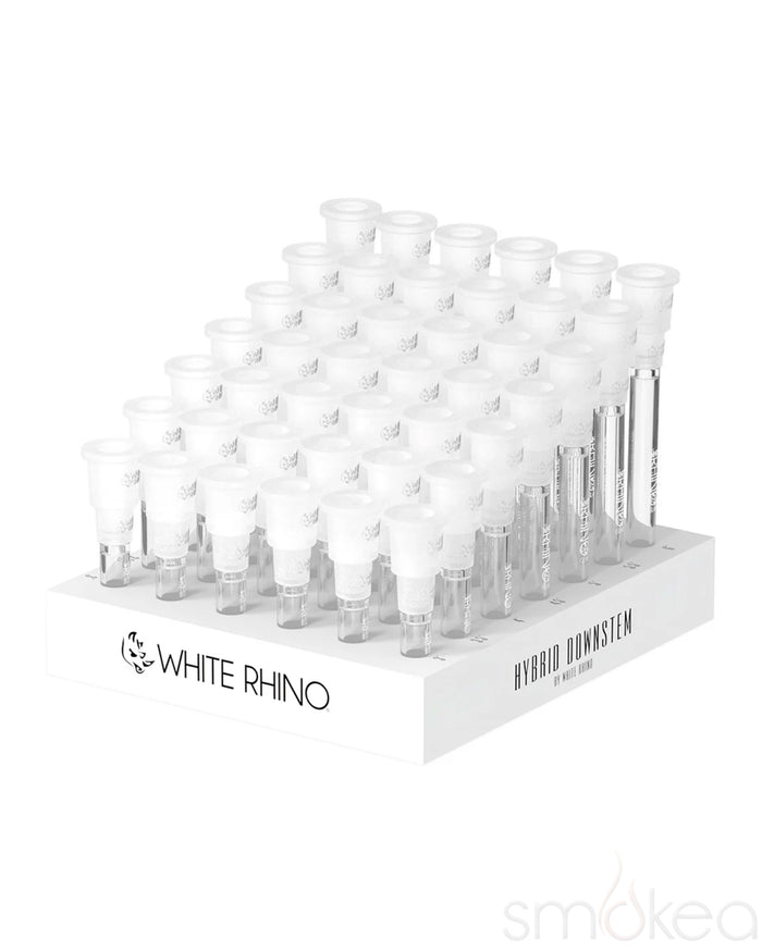 White Rhino Hybrid Glass Downstem Display