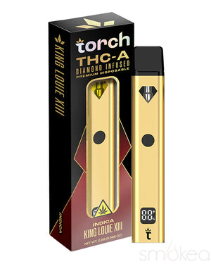 Torch 2.5g THCA T5 Diamond Infused Vape - King Louis XIII