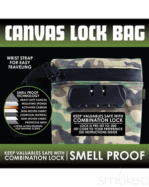 Smokezilla Locking Canvas Storage Bag (6pc Display)