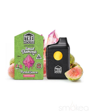 TRĒ House 3.5g Live Rosin Liquid Diamonds Vape - Frosted Guava