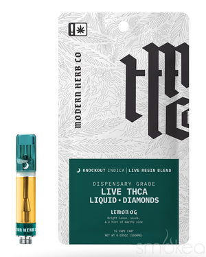 Modern Herb Co THCA Liquid Diamonds Cartridge - Lemon OG