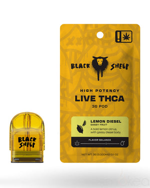 Black Sheep THCA Quad Blend Pod Refill - Lemon Diesel