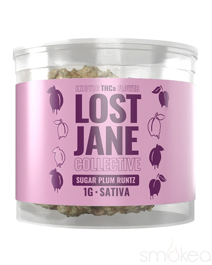 Lost Jane 1g Exotic THCA Flower - Sugar Plum Runtz