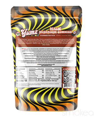 Yumz Magic Nootropic Mushroom Gummies - Mango