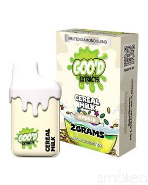 Goo'd 2g Drip THCA Melted Diamonds Blend Vape - Cereal Milk