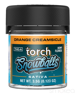 Torch 3.5g Snowballs THCA Flower - Orange Creamsicle
