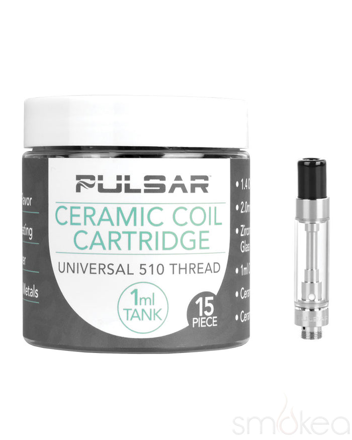 Pulsar 1ml Ceramic Coil Vape Cartridge