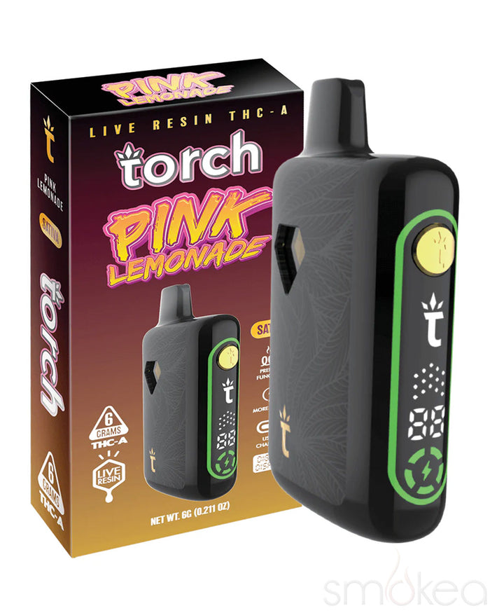 Torch 6g Pulse THCA Live Resin Blend Vape - Pink Lemonade