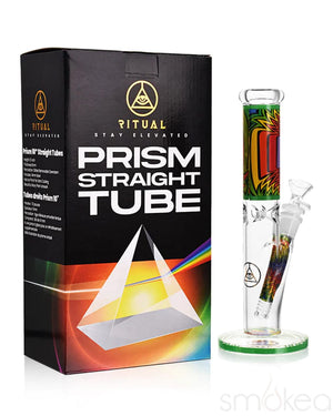 Ritual 10" Prism Straight Tube Bong