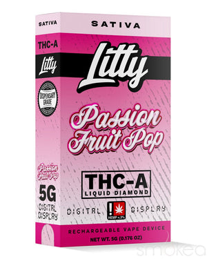 Runtz x Litty 5g THCA Signature Blend Vape - Passion Fruit Pop