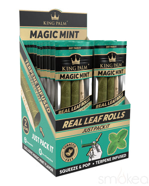 King Palm Slim Magic Mint Pre-Rolled Cones (2-Pack)