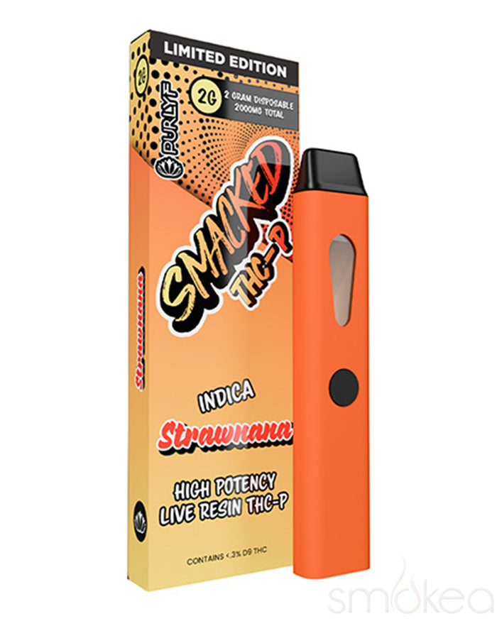 Purlyf Smacked 2g THCP Vape - Strawnana