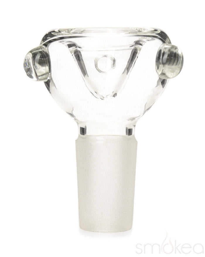 SMOKEA 18mm Glass on Glass Bubble Bowl