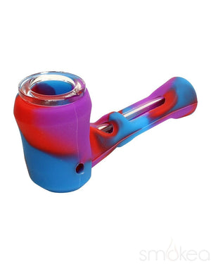 SMOKEA Silicone/Glass 2-in-1 Pipe & Chillum - SMOKEA®