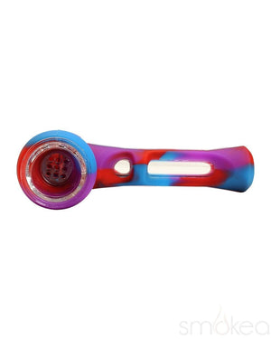 SMOKEA Silicone/Glass 2-in-1 Pipe & Chillum - SMOKEA®