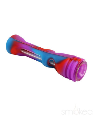 SMOKEA Silicone/Glass 2-in-1 Pipe & Chillum - SMOKEA®