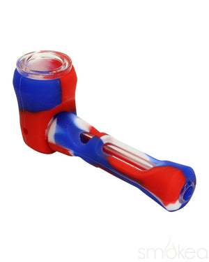 SMOKEA Silicone/Glass 2-in-1 Pipe & Chillum - SMOKEA®