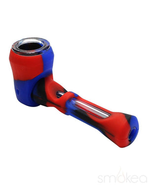 SMOKEA Silicone/Glass 2-in-1 Pipe & Chillum - SMOKEA®