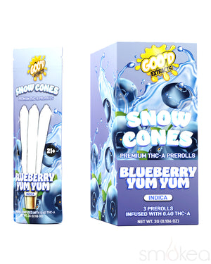 Goo'd THCA Snow Cones Pre-Rolls - Blueberry Yum Yum