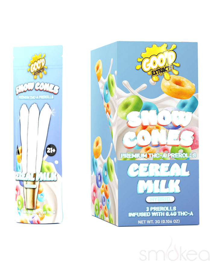 Goo'd THCA Snow Cones Pre-Rolls - Cereal Milk