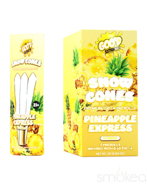 Goo'd THCA Snow Cones Pre-Rolls - Pineapple Express