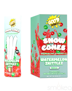 Goo'd THCA Snow Cones Pre-Rolls - Watermelon Zkittles