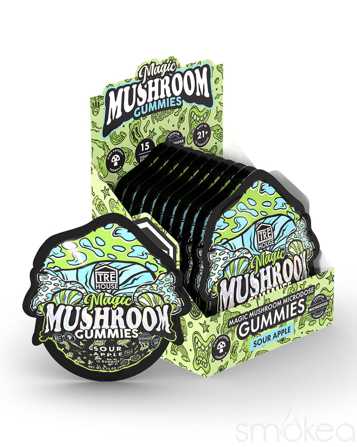 TRĒ House Magic Mushroom Gummies - Sour Apple (15-Pack)