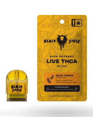 Black Sheep THCA Quad Blend Pod Refill - Sour Tangie