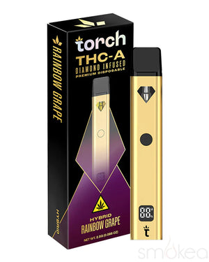 Torch 2.5g THCA Diamond Infused Vape - Rainbow Grape