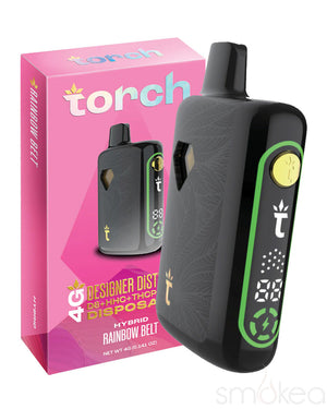 Torch 4g Designer Distillate Vape - Rainbow Belt