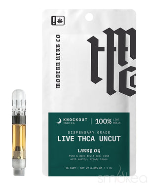 Modern Herb Co THCA Live Resin Uncut Cartridge - Larry OG