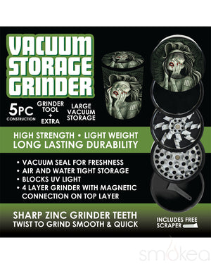 Smokezilla Vacuum Storage Grinder (6pc Display)
