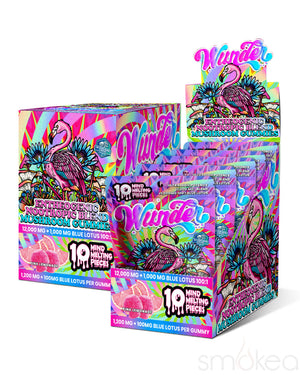 Wunder High Potency Entheogenic Mushroom + Blue Lotus Gummies - Pink Lemonade