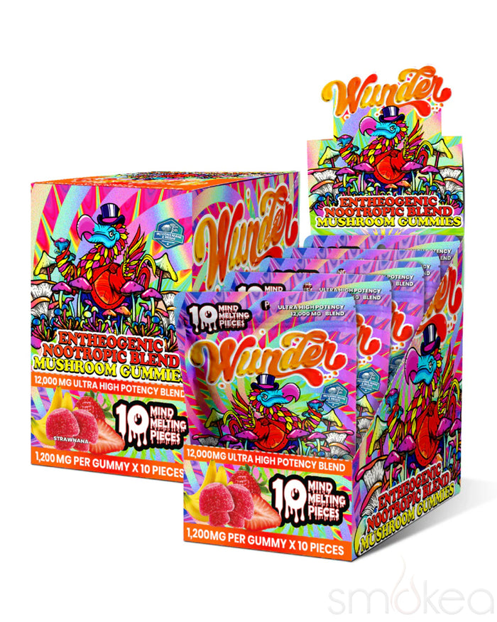 Wunder High Potency Entheogenic Mushroom Gummies - Strawnana