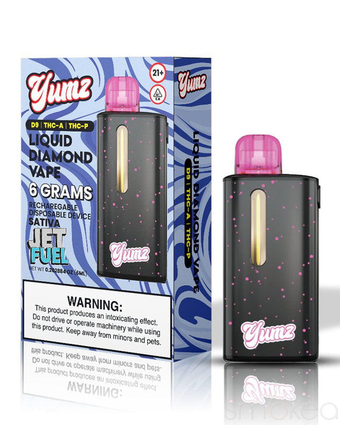 Yumz 6g THCA Blend Disposable Vape - Jet Fuel