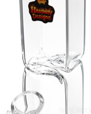 Headway Square Glass on Glass Ice Catcher Acrylic Bong