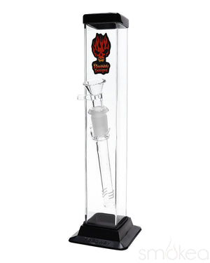 Headway Square Glass on Glass Straight Acrylic Bong