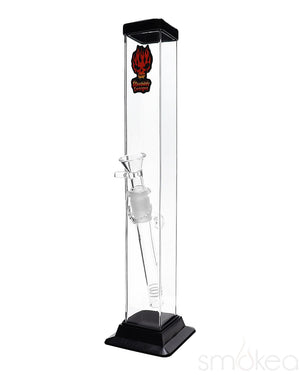 Headway Square Glass on Glass Straight Acrylic Bong