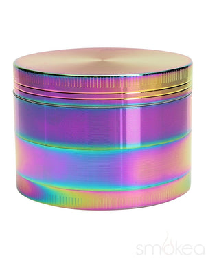 SMOKEA 2.5" 4pc Rainbow Metallic Grinder - SMOKEA