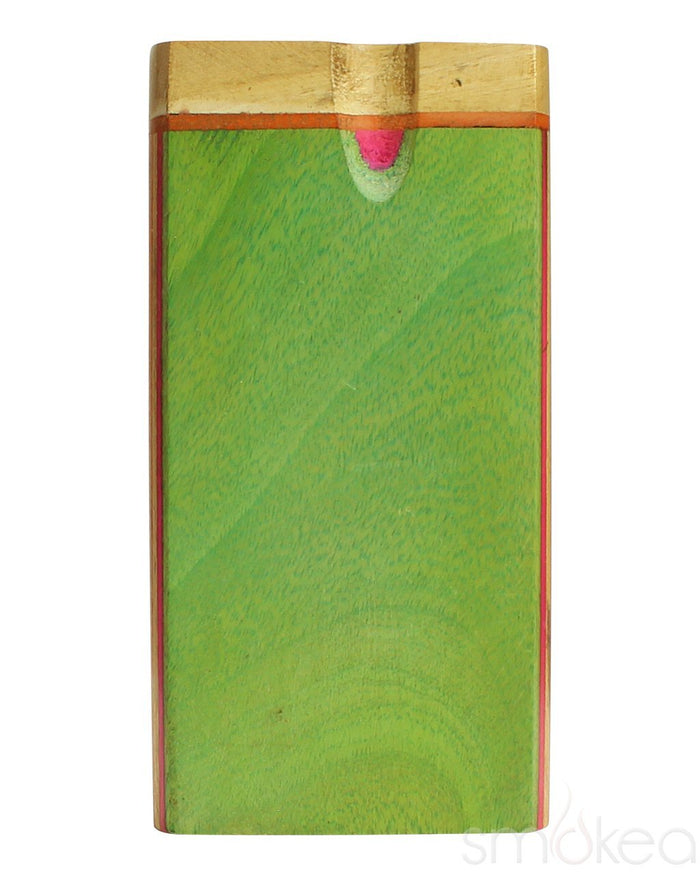 SMOKEA Multi Color Wood Twist Top Dugout