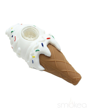 SMOKEA Silicone Ice Cream Cone Pipe - SMOKEA