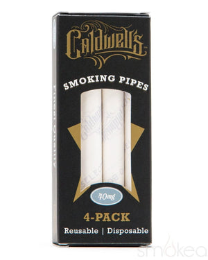 Caldwell's Disposable One Hitter Pipe (4-Pack) - SMOKEA