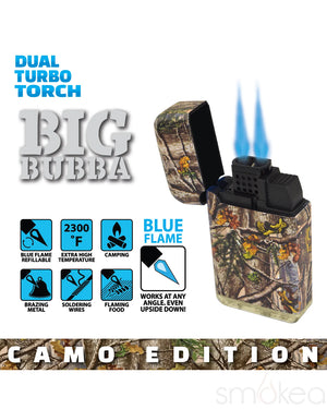 Smokezilla Camo Big Bubba Lighter (15pc Display)