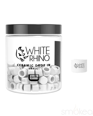 White Rhino Ceramic Drop-In Dish