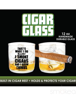 Smokezilla Cigar Drinking Glass (6pc Display)
