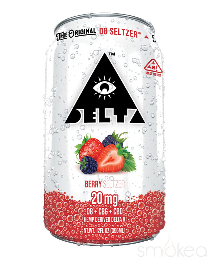 Delta Beverages Delta 8 Seltzer - Berry