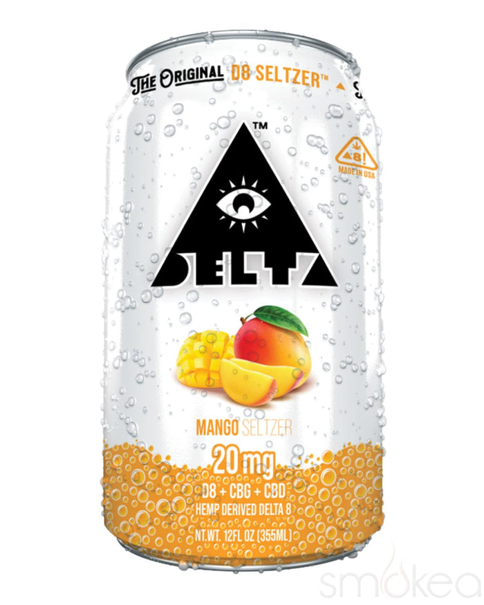 Delta Beverages Delta 8 Seltzer - Mango